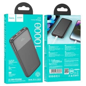 Hoco “J121 Fast” – Power Bank Fast Charge 10000mAh 22.5W avec Écran Digital LED