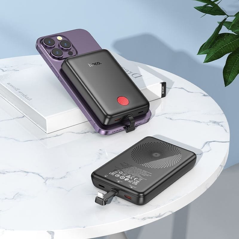 Hoco “J133A Triumph” – Powerbank Magnétique 10000mAh Fast Charge PD20W Double Version Hoco “J133A Triumph” – Powerbank Magnétique 10000mAh Fast Charge PD20W Double Version – Image 8