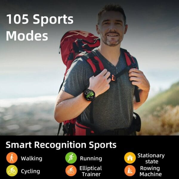 Mibro GS Pro – Montre Connectée GPS & Écran AMOLED 1.43” – Image 15
