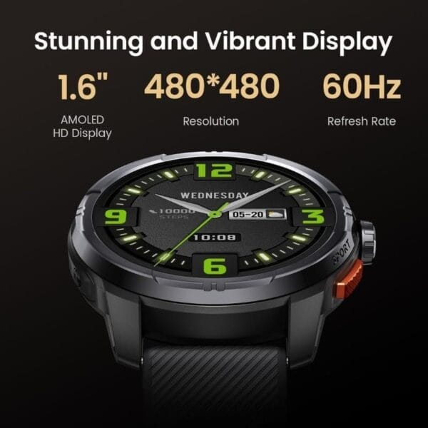 Haylou Solar Ultra – Montre Connectée AMOLED 1.6" avec GPS – Image 13