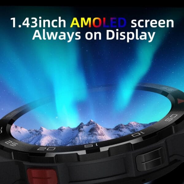 Mibro GS Pro – Montre Connectée GPS & Écran AMOLED 1.43” – Image 2