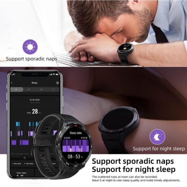 Mibro GS Pro – Montre Connectée GPS & Écran AMOLED 1.43” – Image 3