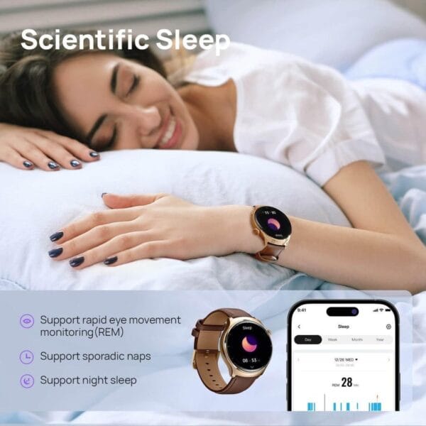 Mibro Lite 3 Pro – Smartwatch AMOLED 1.45" avec GPS Intégré – Image 3