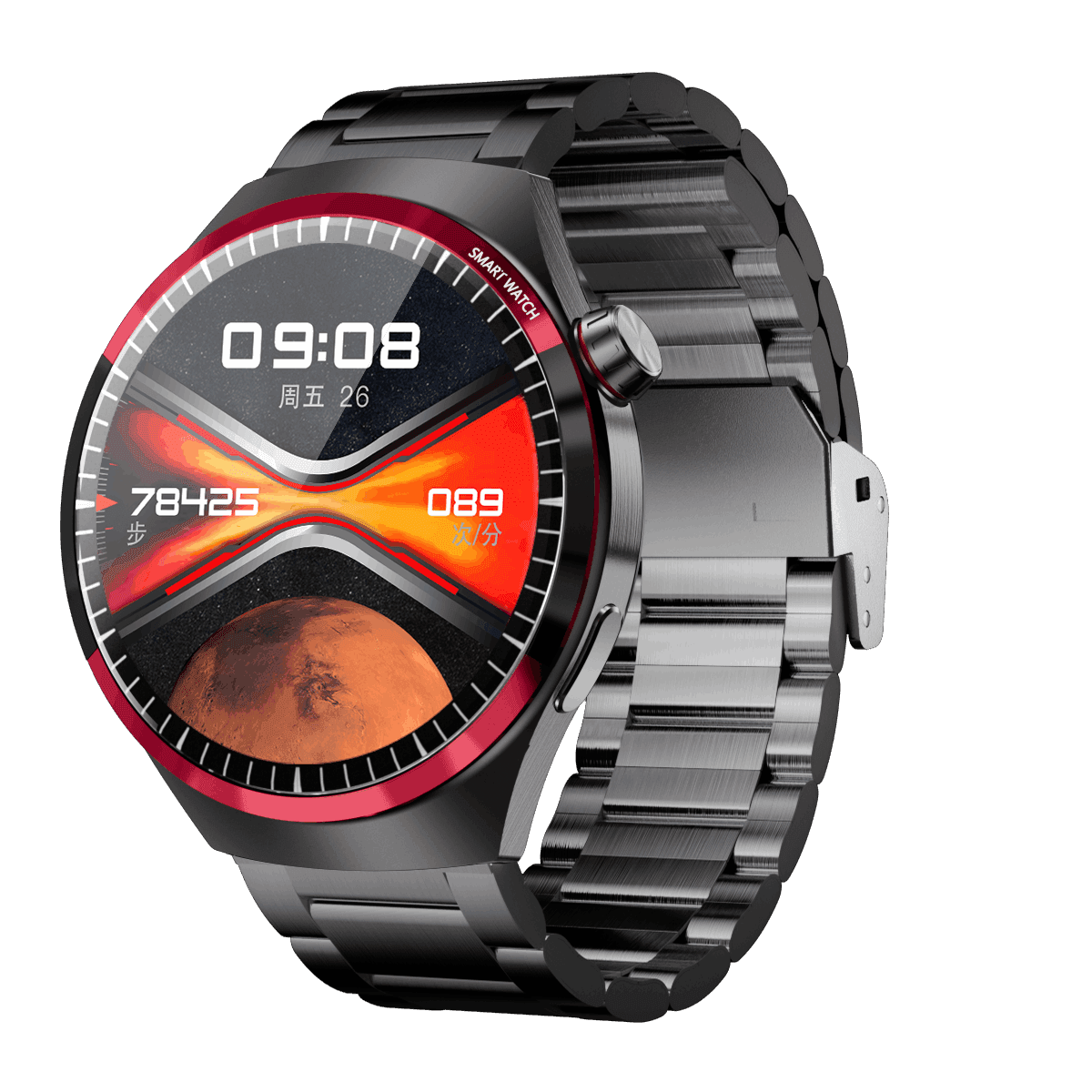 KALOBEE Watch 4 Pro + (SK39) - Smart Watch avec Ecran Amoled Incurvé KALOBEE Watch 4 Pro + (SK39) - Smart Watch avec Ecran Amoled Incurvé – Image 2