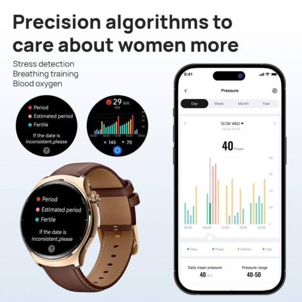 Mibro Lite 3 Pro – Smartwatch AMOLED 1.45" avec GPS Intégré – Image 4