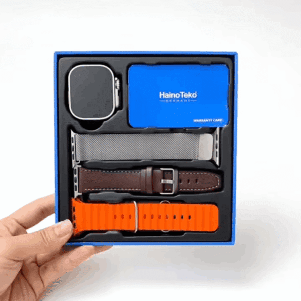 HainoTeko-15 Waterproof – Smart Watch Ultra Design 49MM avec Écran AMOLED – Image 4