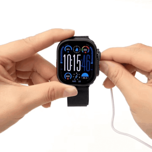 HainoTeko-15 Waterproof – Smart Watch Ultra Design 49MM avec Écran AMOLED – Image 7