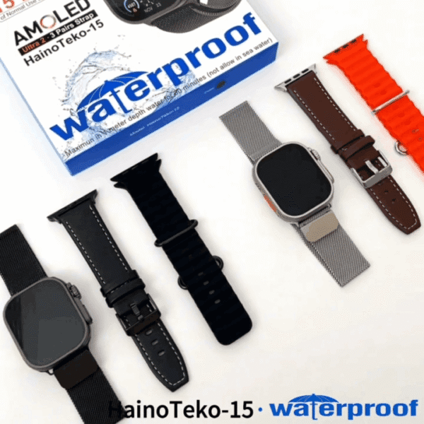 HainoTeko-15 Waterproof – Smart Watch Ultra Design 49MM avec Écran AMOLED – Image 8