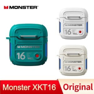 Monster XKT16 Gaming – Écouteurs Bluetooth 5.3 avec Son HiFi Stéréo 360°