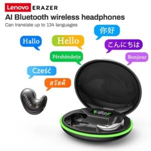 Lenovo ERAZER XF58 – Écouteurs Bluetooth 6.0 avec Traduction IA Avancée