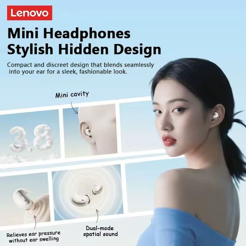 Lenovo LE203 – Écouteurs Bluetooth 6.0 avec ENC Lenovo LE203 – Écouteurs Bluetooth 6.0 avec ENC – Image 5