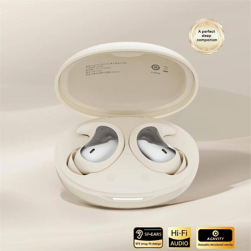 Lenovo LE203 – Écouteurs Bluetooth 6.0 avec ENC Lenovo LE203 – Écouteurs Bluetooth 6.0 avec ENC – Image 7