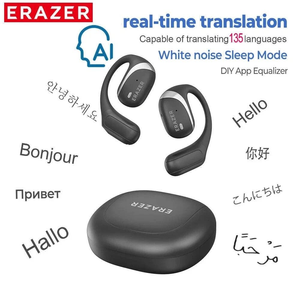 Lenovo Erazer X9 – Écouteurs Bluetooth 5.4 Open-Ear avec Traduction IA pour Sport Lenovo Erazer X9 – Écouteurs Bluetooth 5.4 Open-Ear avec Traduction IA pour Sport – Image 13
