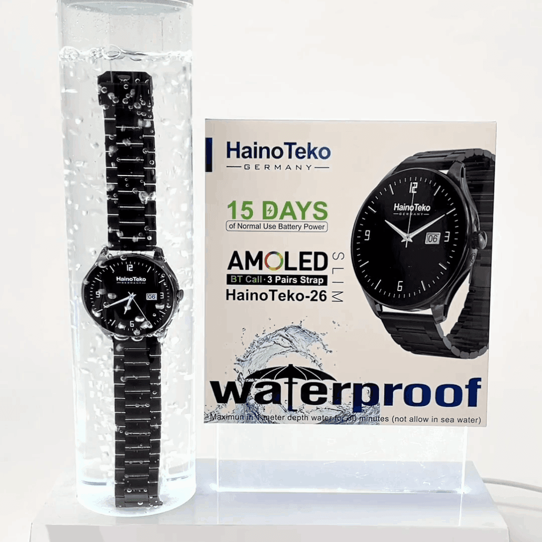 HainoTeko-26 Waterproof – Montre Connectée avec Ecran SLIM AMOLED HainoTeko-26 Waterproof – Montre Connectée avec Ecran SLIM AMOLED – Image 5