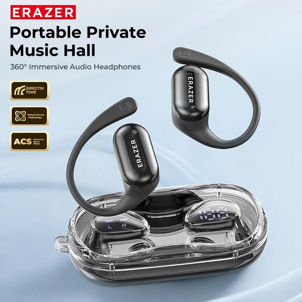 Lenovo ERAZER XF56 – Écouteurs Bluetooth 6.0 avec Traduction IA pour Sport Lenovo ERAZER XF56 – Écouteurs Bluetooth 6.0 avec Traduction IA pour Sport – Image 11