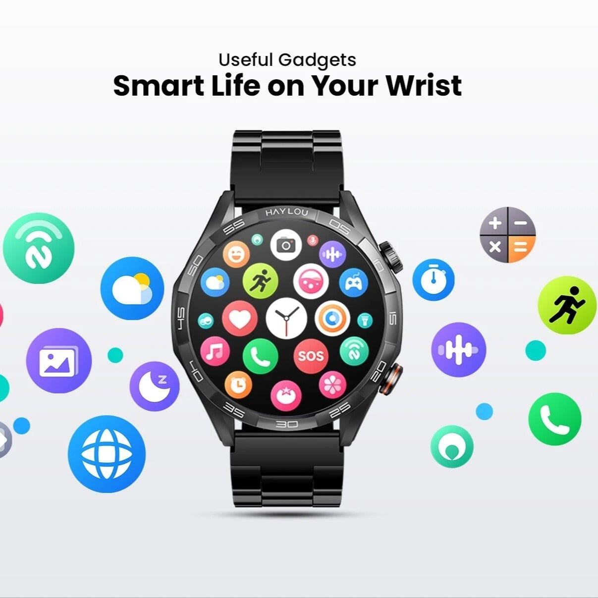 HAYLOU Solar 5 – Smartwatch Écran AMOLED 1.58" Sport & Aventure HAYLOU Solar 5 – Smartwatch Écran AMOLED 1.58" Sport & Aventure – Image 9