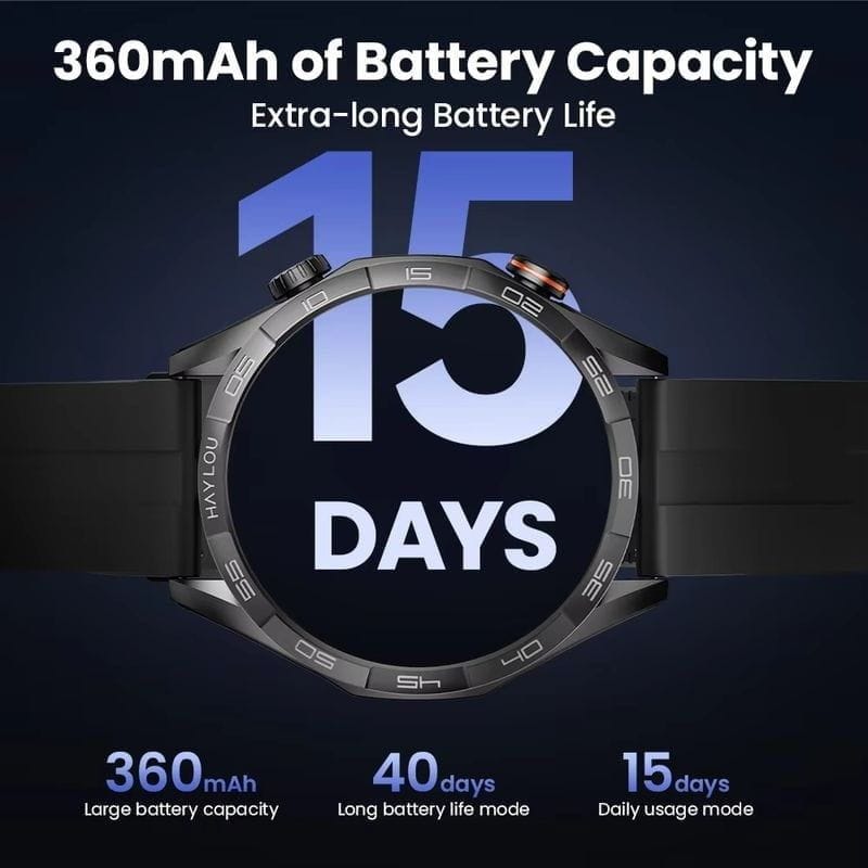 HAYLOU Solar 5 – Smartwatch Écran AMOLED 1.58" Sport & Aventure HAYLOU Solar 5 – Smartwatch Écran AMOLED 1.58" Sport & Aventure – Image 15