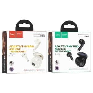 Hoco EQ18 Field – Écouteurs Bluetooth 5.4 avec 6 Micros ENC & ANC Adaptatif