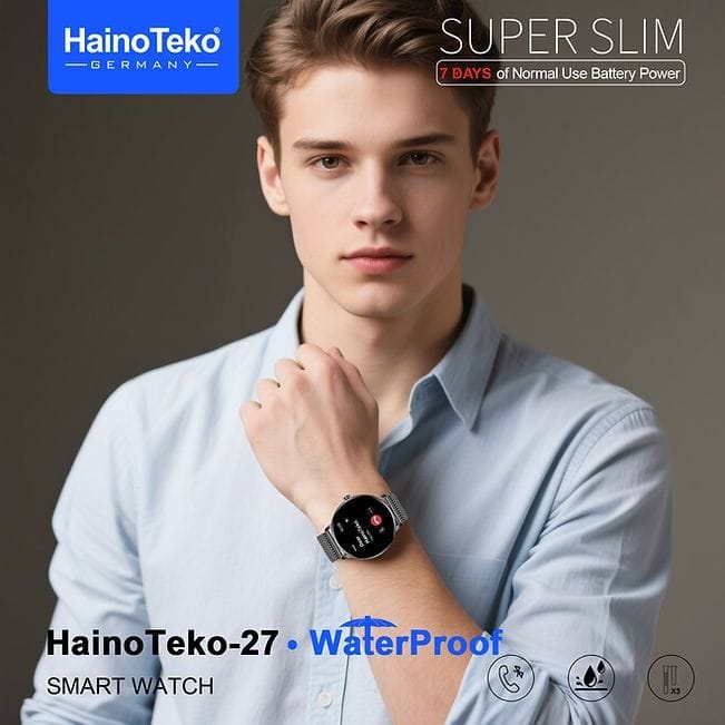 HainoTeko-27 – Smartwatch Ecran AMOLED Ultra-Mince pour Homme HainoTeko-27 – Smartwatch Ecran AMOLED Ultra-Mince pour Homme – Image 9