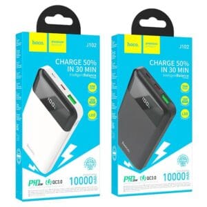 New arrivals Hoco J102 Cool Figure - Power Bank 10000mAh Fast Charge PD20W + QC3.0