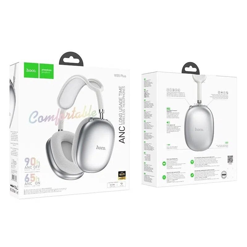 Hoco W55 Plus – Casque Bluetooth 5.4 avec ANC Longue Autonomie Hoco W55 Plus – Casque Bluetooth 5.4 avec ANC Longue Autonomie – Image 8