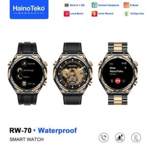 New arrivals HainoTeko RW-70 – Smartwatch Ultimate Waterproof Édition Gold
