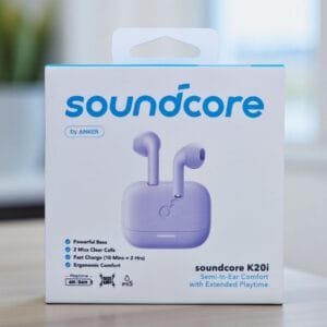 Anker Soundcore K20i Original – Écouteurs Bluetooth 5.3 & 36h d’Autonomie