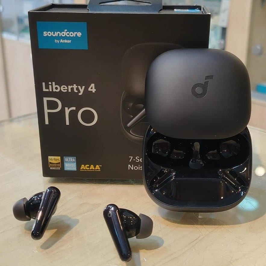 Anker Liberty 4 Pro – Écouteurs Bluetooth avec ANC Adaptatif & 6 Micros IA Anker Liberty 4 Pro – Écouteurs Bluetooth avec ANC Adaptatif & 6 Micros IA