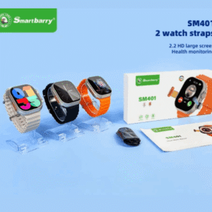 Smartbarry SM401 – Smart Watch 4G avec SIM, Écran HD & Caméra