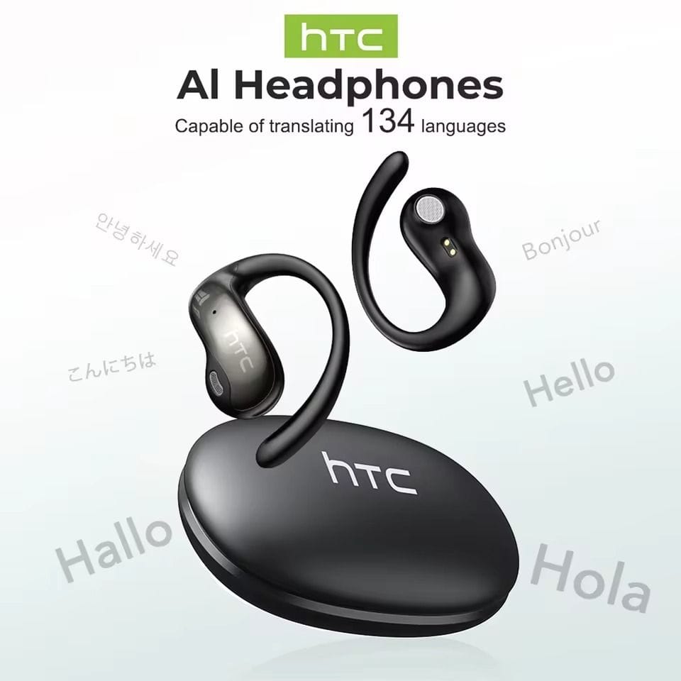 HTC NE19 – Écouteurs Bluetooth 6.0 OWS avec Traduction IA pour Sport HTC NE19 – Écouteurs Bluetooth 6.0 OWS avec Traduction IA pour Sport