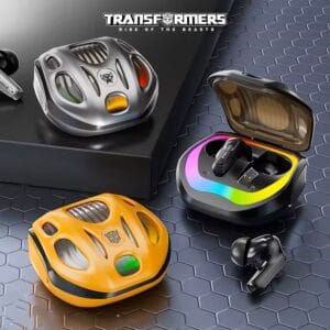 Transformers TF-T35 – Écouteurs Bluetooth 5.4 RGB pour Gaming