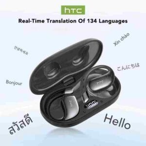 HTC NE57 – Écouteurs Bluetooth V6.0 avec Traduction IA