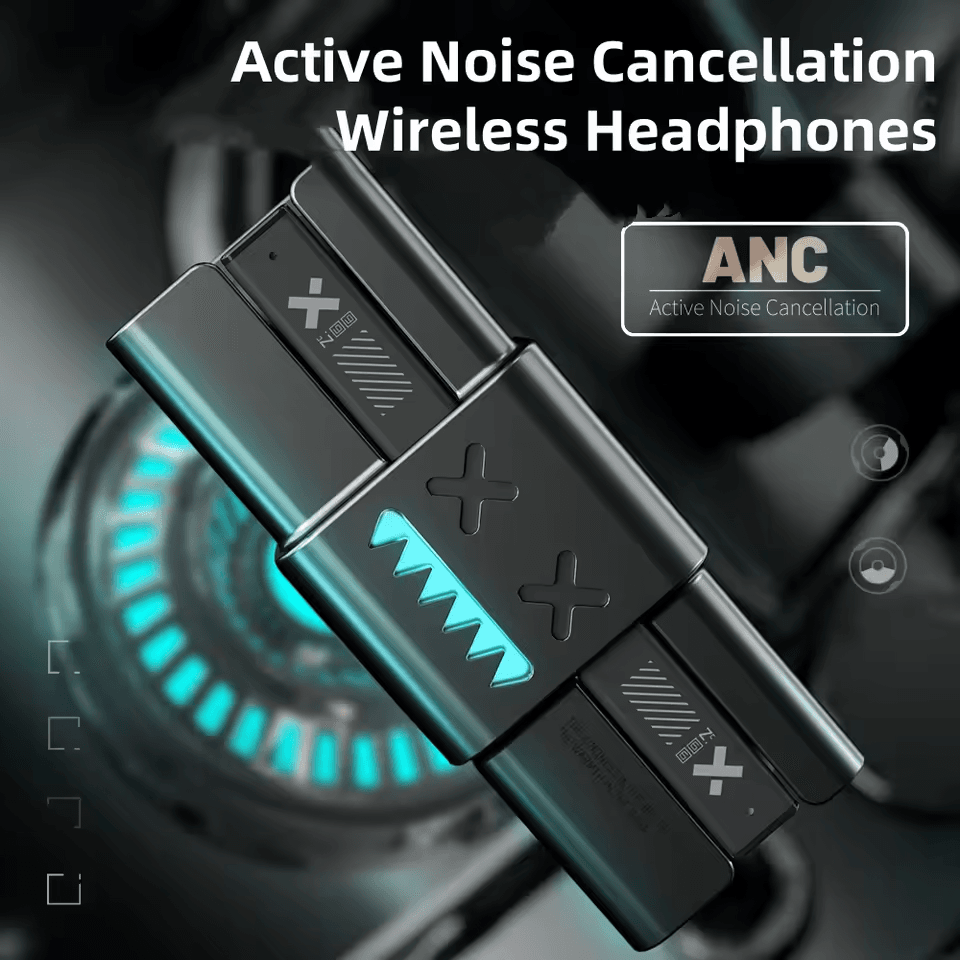 ZOMBIESCAT B10 – Écouteurs Bluetooth 5.4 avec ANC & LED ZOMBIESCAT B10 – Écouteurs Bluetooth 5.4 avec ANC & LED – Image 3