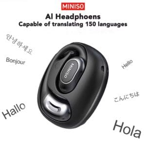 MINISO MS156 – Écouteurs Bluetooth 5.4 avec Traduction IA & ENC