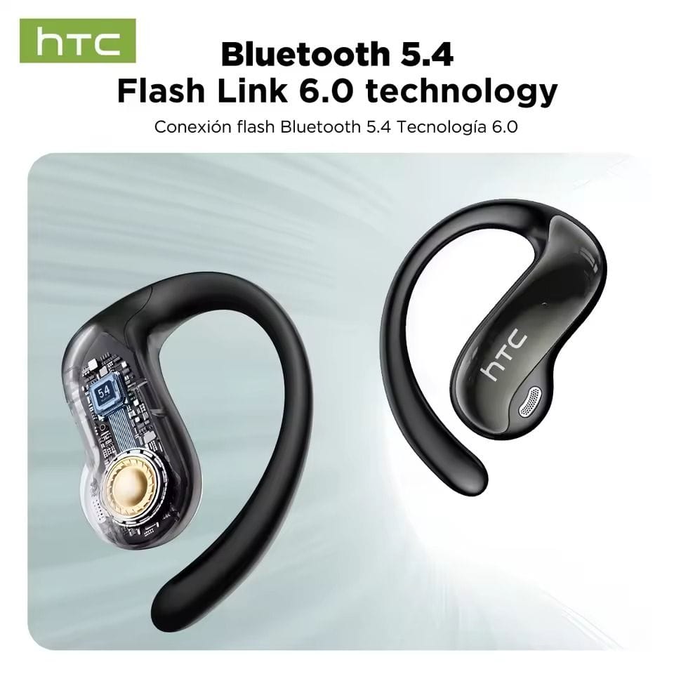 HTC NE19 – Écouteurs Bluetooth 6.0 OWS avec Traduction IA pour Sport HTC NE19 – Écouteurs Bluetooth 6.0 OWS avec Traduction IA pour Sport – Image 2