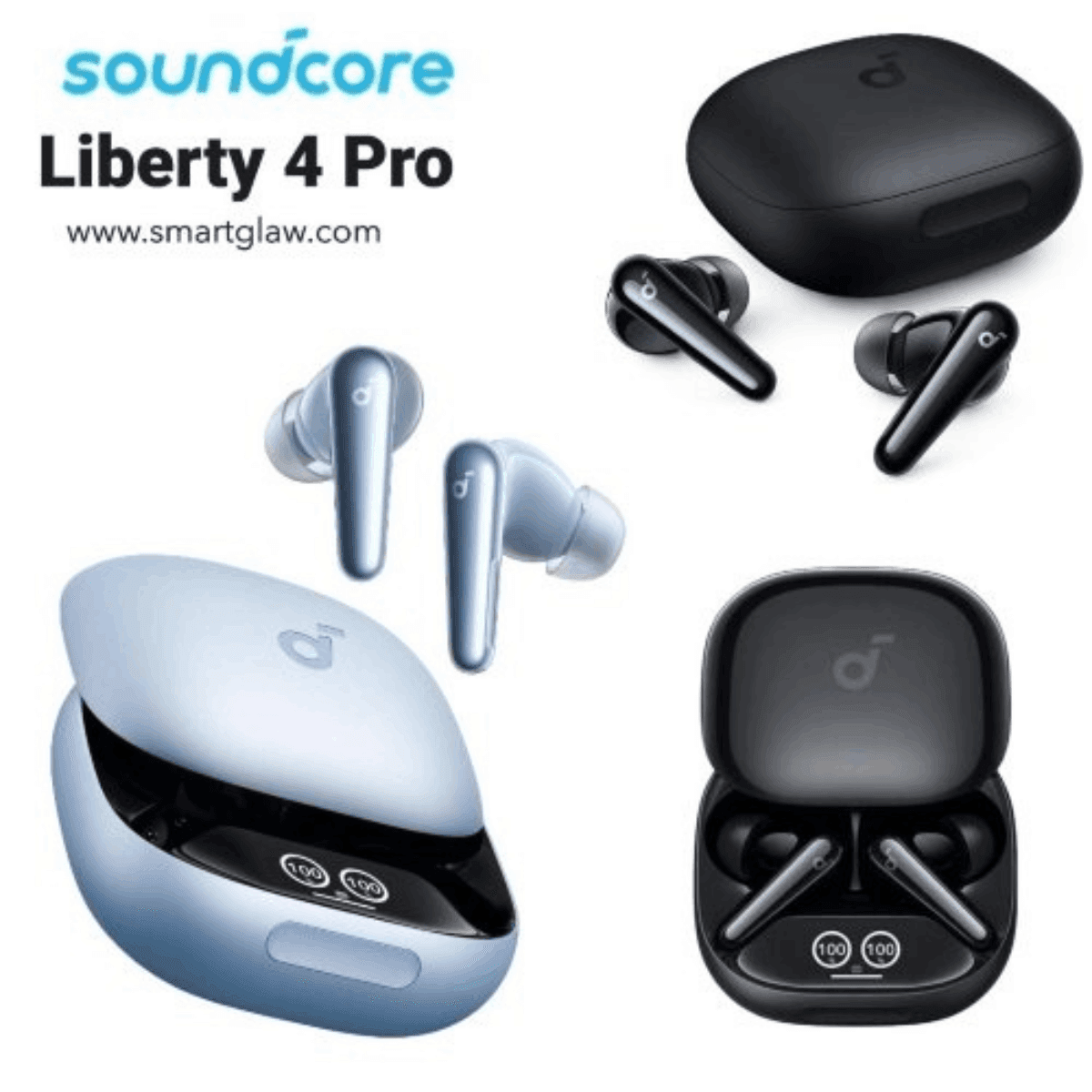 Anker Liberty 4 Pro – Écouteurs Bluetooth avec ANC Adaptatif & 6 Micros IA Anker Liberty 4 Pro – Écouteurs Bluetooth avec ANC Adaptatif & 6 Micros IA – Image 3