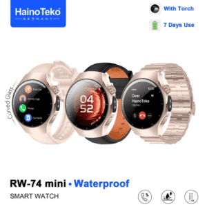 HainoTeko RW-74 Mini ( Watch 5 Pro Mini ) – Smart Watch Waterproof Ecran AMOLED Incurvée