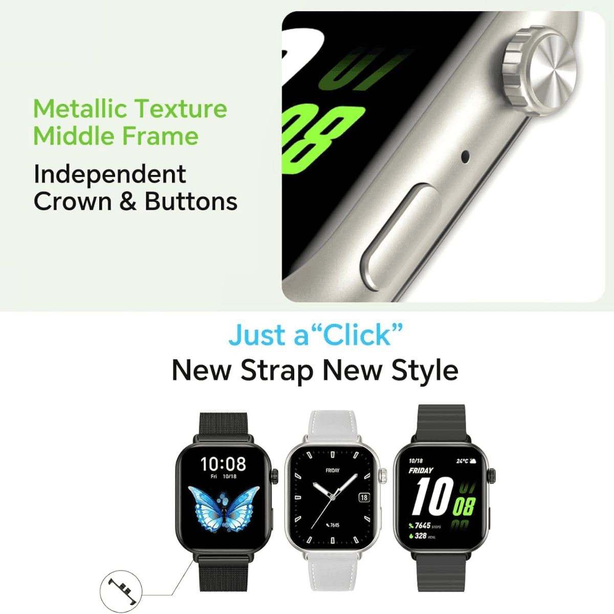 HONOR CHOICE 2i – Smartwatch AMOLED 1.85” | 1ATM | 14 Jours d'Autonomie HONOR CHOICE 2i – Smartwatch AMOLED 1.85” | 1ATM | 14 Jours d'Autonomie – Image 7