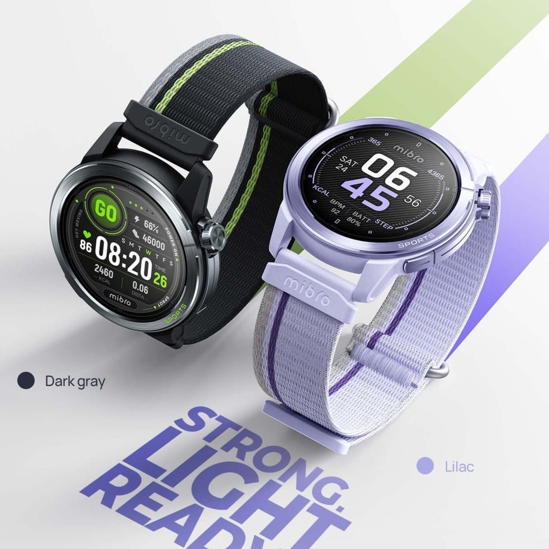 Mibro GS Active 2 - Smart Watch AMOLED HD, GPS, 5ATM avec Autonomie de 15 Jours – Image 2