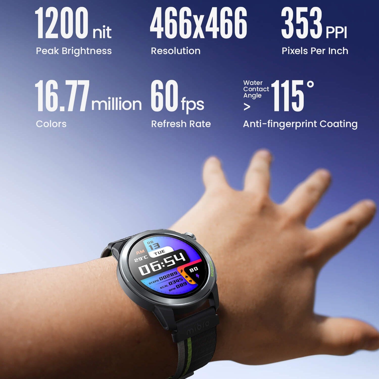 Mibro GS Active 2 - Smart Watch AMOLED HD, GPS, 5ATM avec Autonomie de 15 Jours – Image 23