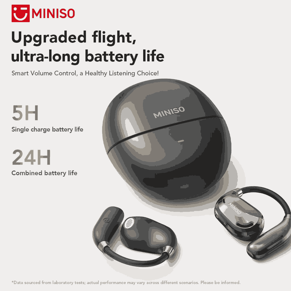 Miniso MS209 – Écouteurs Bluetooth 6.0 avec Traduction IA | ENC | IPX5 Miniso MS209 – Écouteurs Bluetooth 6.0 avec Traduction IA | ENC | IPX5 – Image 4
