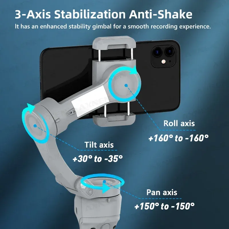 DJI Osmo Mobile SE – Stabilisateur Téléphone 3 Axes, ActiveTrack, Fixation Magnétique DJI Osmo Mobile SE – Stabilisateur Téléphone 3 Axes, ActiveTrack, Fixation Magnétique – Image 18