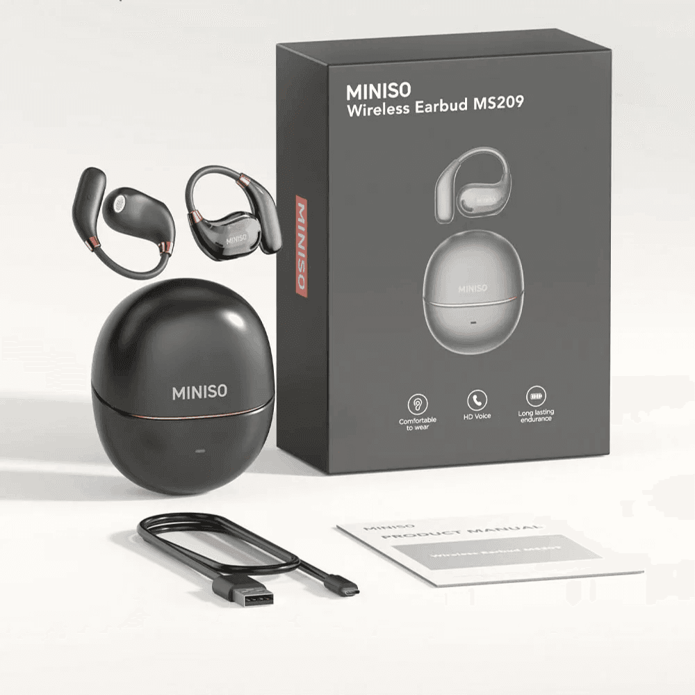 Miniso MS209 – Écouteurs Bluetooth 6.0 avec Traduction IA | ENC | IPX5 Miniso MS209 – Écouteurs Bluetooth 6.0 avec Traduction IA | ENC | IPX5 – Image 6