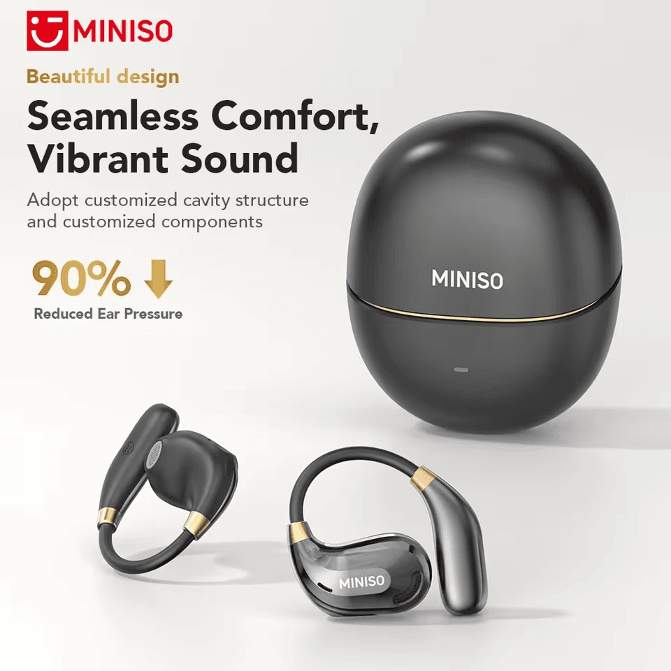 Miniso MS209 – Écouteurs Bluetooth 6.0 avec Traduction IA | ENC | IPX5 Miniso MS209 – Écouteurs Bluetooth 6.0 avec Traduction IA | ENC | IPX5 – Image 7