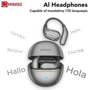Miniso MS209 – Écouteurs Bluetooth 6.0 avec Traduction IA | ENC | IPX5