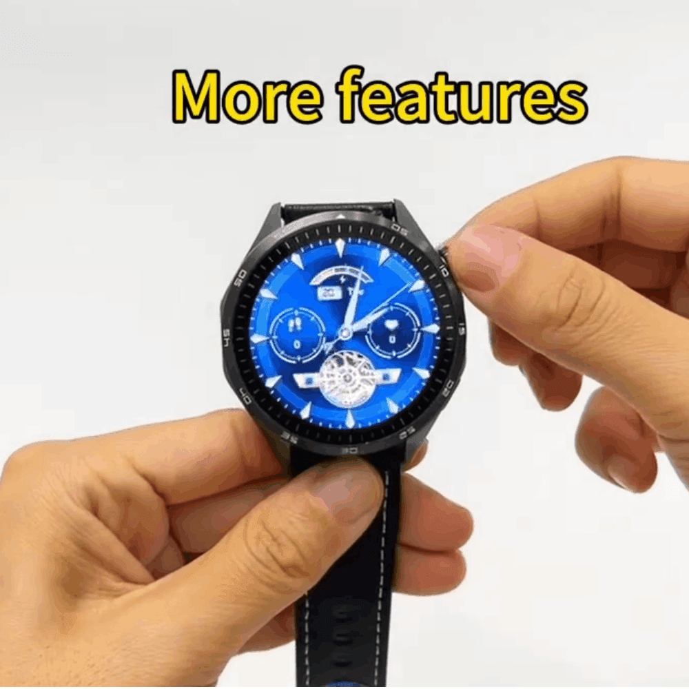 HainoTeko FG-8 5G – Smartwatch Android avec Ecran AMOLED 1,43″ & Caméra Rotative HainoTeko FG-8 5G – Smartwatch Android avec Ecran AMOLED 1,43″ & Caméra Rotative – Image 8