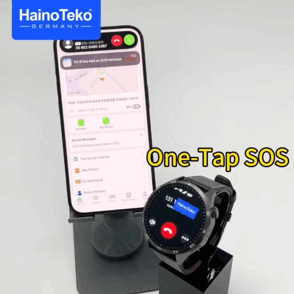 HainoTeko FG-8 5G – Smartwatch Android avec Ecran AMOLED 1,43″ & Caméra Rotative HainoTeko FG-8 5G – Smartwatch Android avec Ecran AMOLED 1,43″ & Caméra Rotative – Image 9