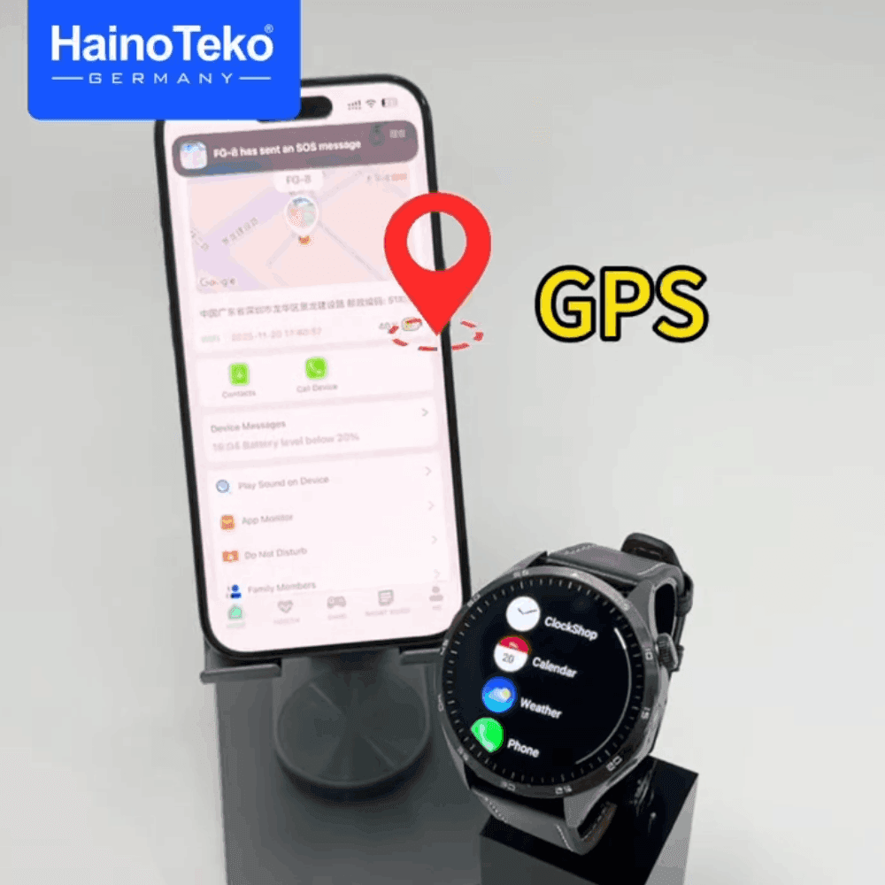 HainoTeko FG-8 5G – Smartwatch Android avec Ecran AMOLED 1,43″ & Caméra Rotative HainoTeko FG-8 5G – Smartwatch Android avec Ecran AMOLED 1,43″ & Caméra Rotative – Image 10