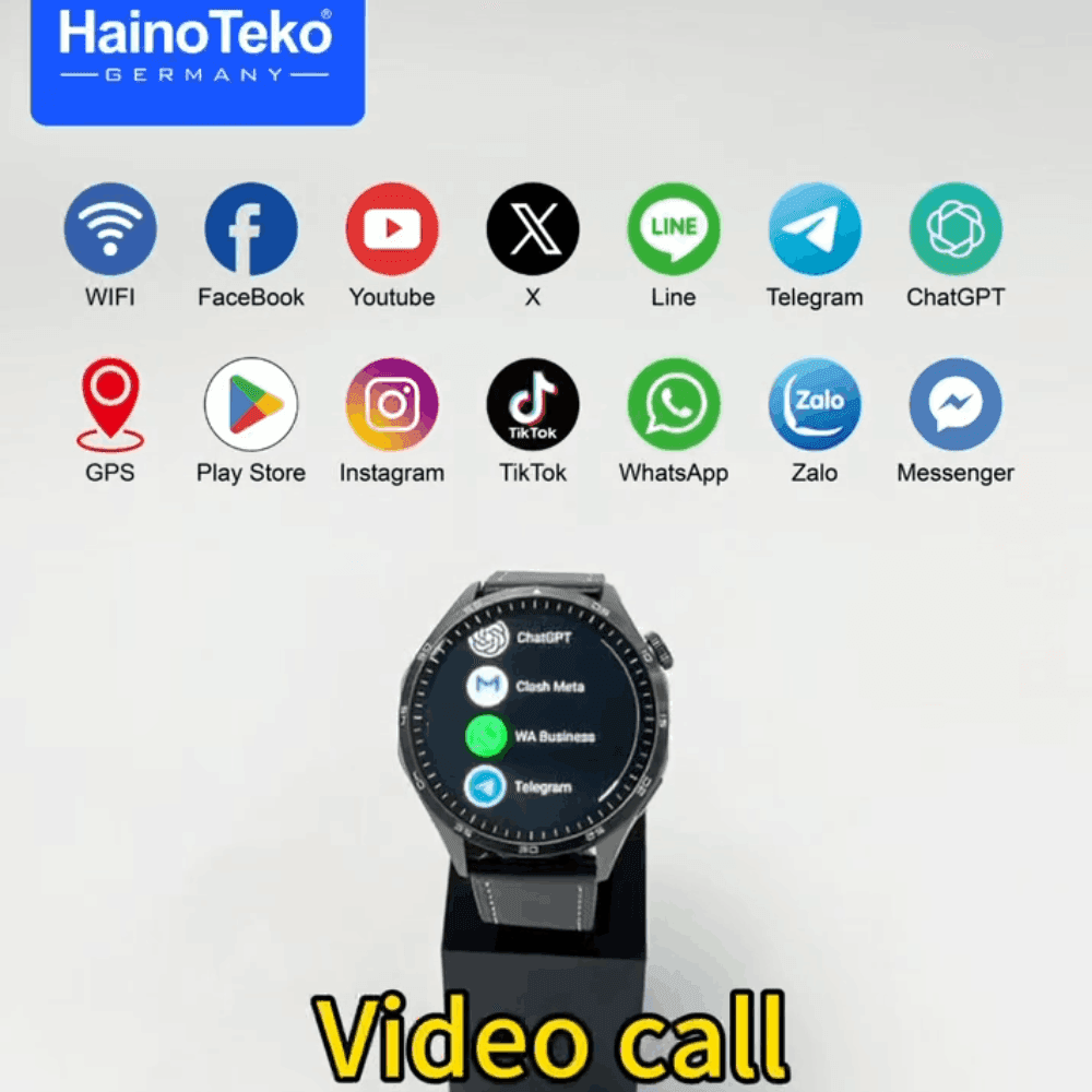 HainoTeko FG-8 5G – Smartwatch Android avec Ecran AMOLED 1,43″ & Caméra Rotative HainoTeko FG-8 5G – Smartwatch Android avec Ecran AMOLED 1,43″ & Caméra Rotative – Image 14