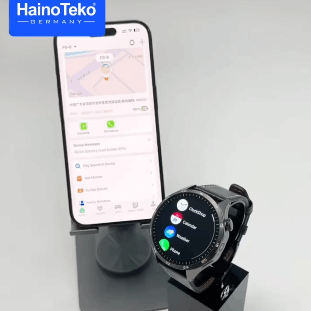 HainoTeko FG-8 5G – Smartwatch Android avec Ecran AMOLED 1,43″ & Caméra Rotative HainoTeko FG-8 5G – Smartwatch Android avec Ecran AMOLED 1,43″ & Caméra Rotative – Image 12